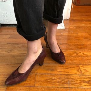 Vintage Ferragamo Kitten Heels